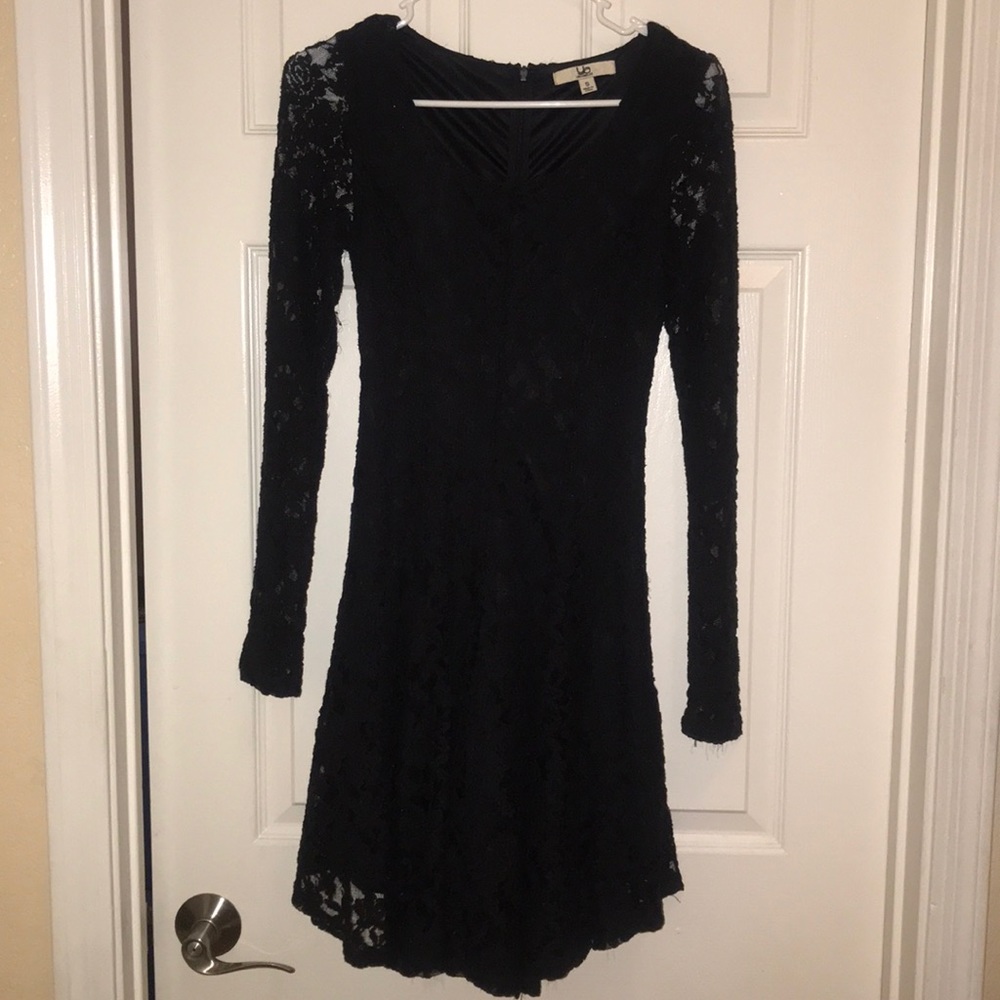 Lace skater dress